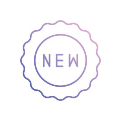 New  vector icon