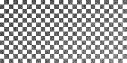 Fototapeta premium Black and white checkered pattern, Checkerboard seamless pattern