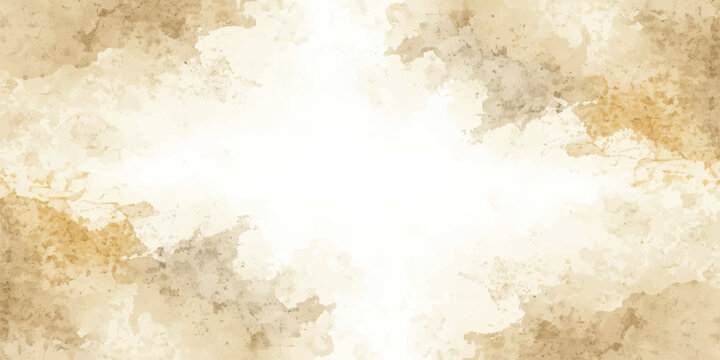 Abstract watercolor wash with a bright center and muted edges