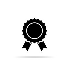 Award medal icon. Achievement badge or quality certification symbol