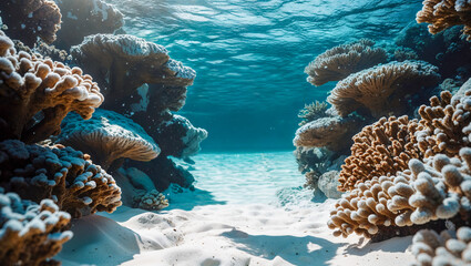  AI-generated image of the Caribbean underwater beauty, cherished memories await tourists