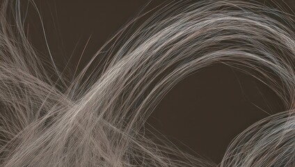 Fototapeta premium Abstract white lines on a dark background, artistic design.