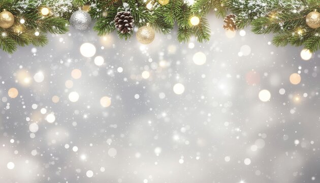 Winter wonderland holiday decoration with snowflakes and ornaments festive indoor setting cozy atmosphere magical vibe close-up view christmas concept