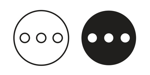 Fototapeta premium More icons set. Pixel Perfect scalable icons.