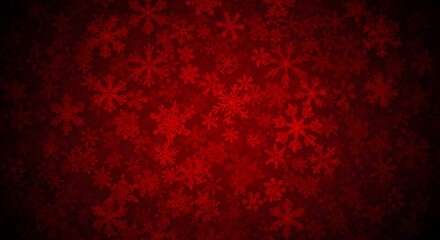 Elegant red background with a subtle snowflake pattern festive backdrop for christmas and winter holiday designs, creating a warm and inviting atmosphere