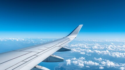 Modern aircraft wing with hybrid SAF fuel line overlay visualizing clean energy transition.