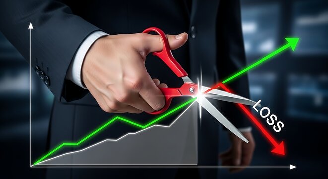 Cutting Losses - Business Strategy for Financial Recovery and Growth.