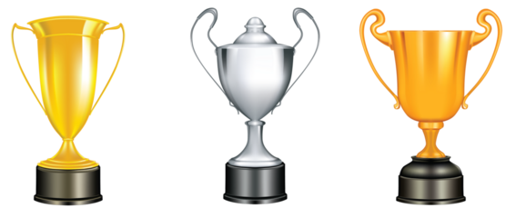 gold trophy cup