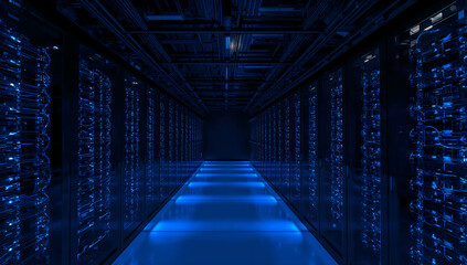 Cloud computing server racks