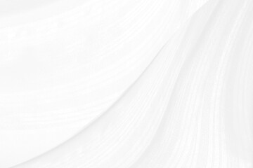white elegrance soft fabric abstract smooth curve shape decorate fashion textile background
