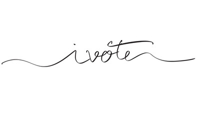 i vote text font calligraphy hand written lettering script black color object icon i vote happy president day america us usa united state america politic government i vote president day freedom event