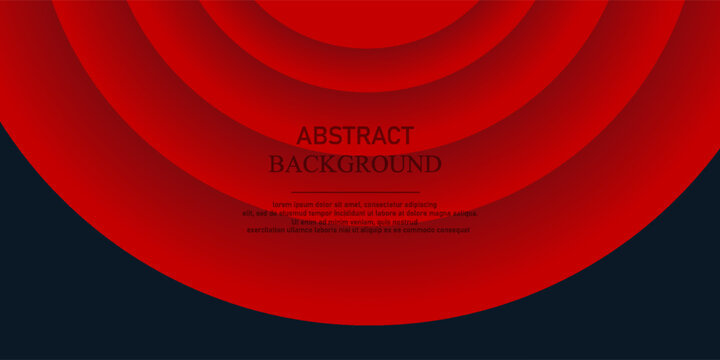 Retro cartoon background with red circles. modern Eps 10