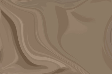 Natural brown wave pattern. Liquid background. Vector.
