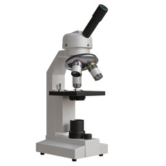 Modern laboratory microscope for scientific research and educational purposes