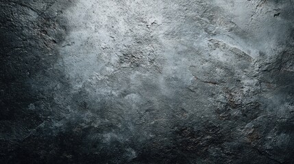A dark, textured concrete wall with a light source casting shadows.