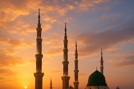 Al-Masjid an-Nabawi | Madina Mosque, Islamic Architecture, Holy Historic Mosque, Prophet Mosque, Nabawi Mosque, Holy Landmark, Masjid e Nabawi, Madina Shareef, Saudi arabia, Medina, Madinah, Holy City