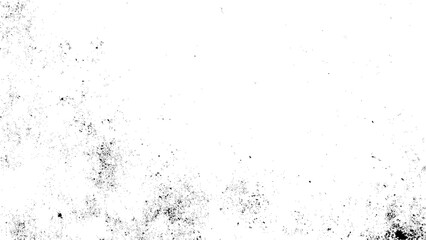 Abstract grunge black white texture overlay with distressed grain effect isolated on transparent background, Vector, illustration