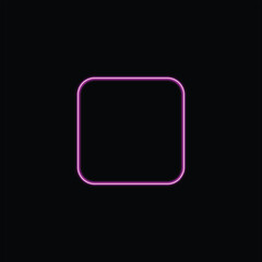 Glossy square button, Semicircular wave, light trail curve swirl, incandescent optical fiber vector, png, effect, wave,neon,line