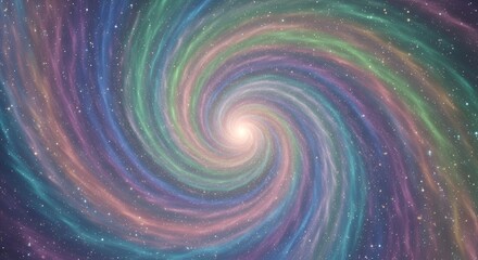 Cosmic swirl reveals a multicolored nebula