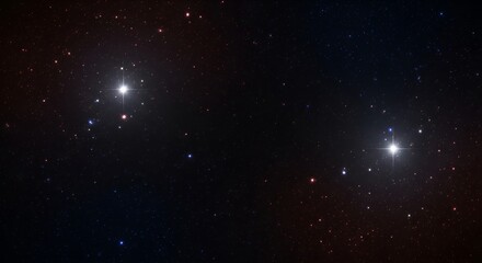 Twin star fields illuminate dark cosmic depths