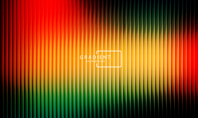 Vibrant gradient pattern with vertical glowing neon lines blending smooth and radiant colors. Minimalistic and futuristic abstract background perfect for creative digital designs. Vector illustration