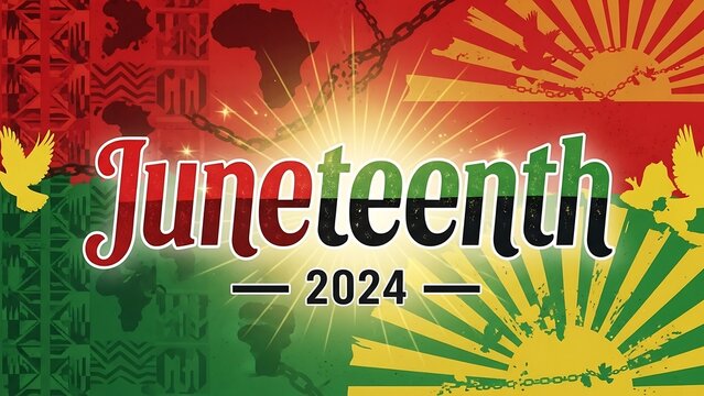 Juneteenth 2024 Celebration - A Vibrant Commemoration of Freedom and Heritage.