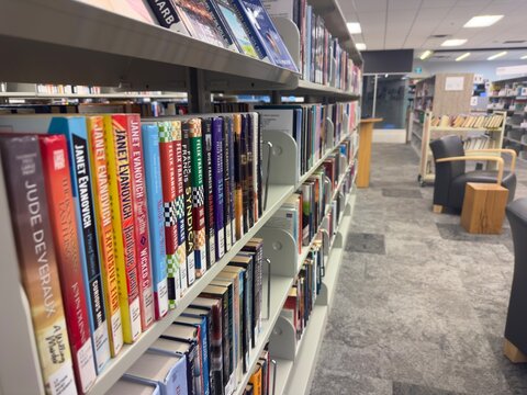 Modern Winnipeg public library interior- JackCA-stock.adobe.com
