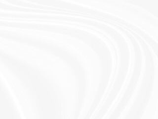 Clean abstract fashion woven beautiful soft fabric smooth curve shape decorative textile white background