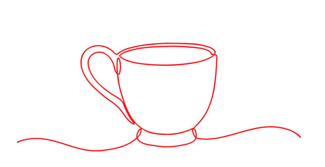 Cup line art