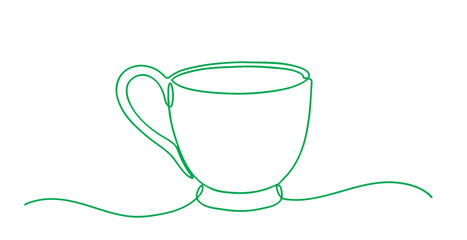 Cup line art