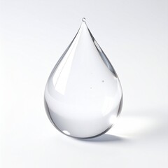 Blue Water Droplets and Spheres