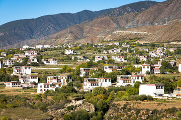 A Tibetan village in China.
