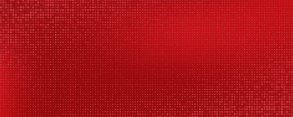 Red diagonal geometric shape with halftone. Modern fiber textured vector eps 10