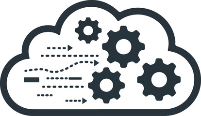 Cloud Computing with Gears and Data Flow cogwheels