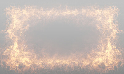 Sparks rise from smoldering coals on a transparent background as flames flicker in vivid orange. Smoke drifts through the firelight. The moment shows burning energy and glowing embers. PNG