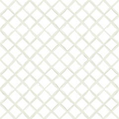 Soft white diamond lattice textured repeating pattern.