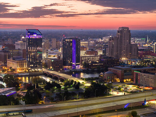 Fototapeta premium Downtown Grand Rapids Michigan