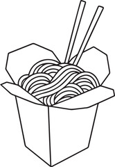 Noodle Takeout Box