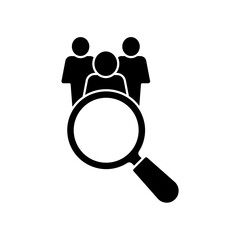 human resources icon outline editable stroke line drawing eps.