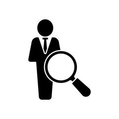 employee icon outline editable stroke line drawing eps.