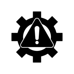 work risk icon outline editable stroke line drawing eps.