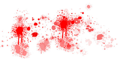 red paint splatter PNG.