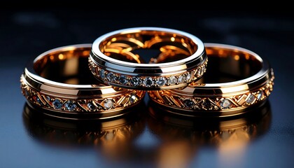 Firefly Inspired Three Overlapping Rings Creating Strong Central Core of Unity