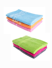 colourful towel with nice texture