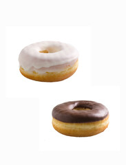 donut with tasty toppings and flavor