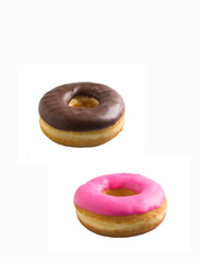 donut with tasty toppings and flavor
