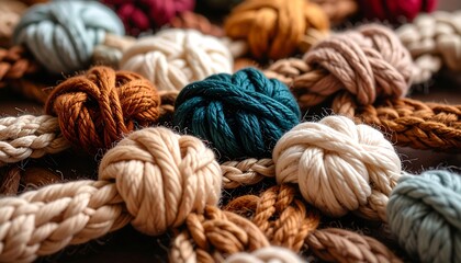 Firefly Inspired Woven Thread Pattern Symbolizing Community and Connection