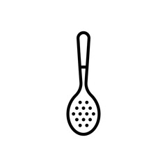 Kitchen Utensil  Icon on White Background Vector Art Illustration on white background.