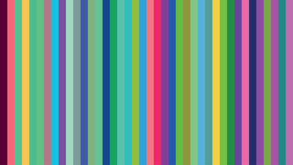 Vibrant vertical stripes create a colorful and energetic abstract pattern