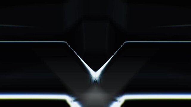 Futuristic rotating diamond animation with intense light flashes. Dynamic seamless loop for nightclub screens, music videos, and electronic dance music festivals.